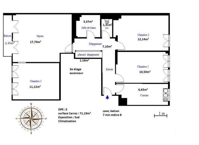 appartement - ST MAURICE - 94